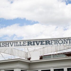 Nashville River Front Sign Timelapse